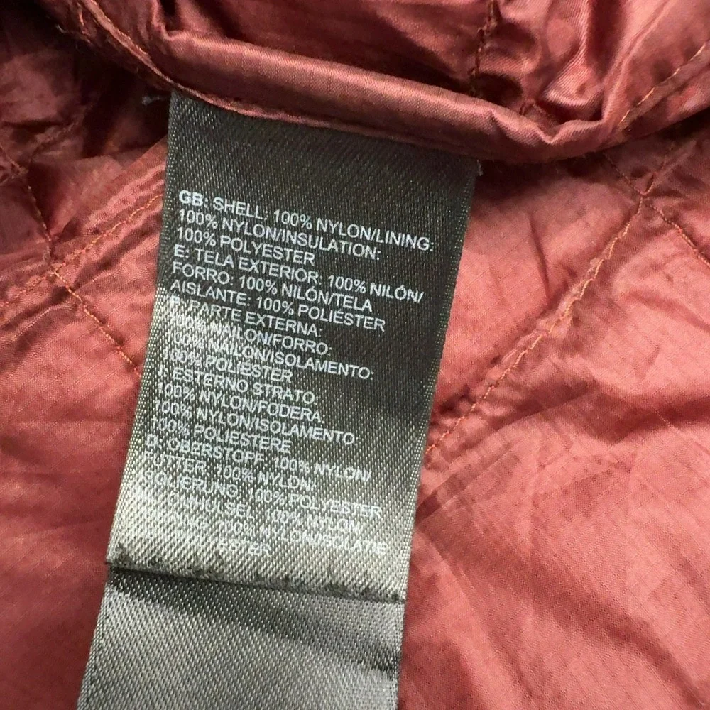 The North Face Jacket Mens L Red Thermoball Quilted Full Zip Puffer Gorpcore‎